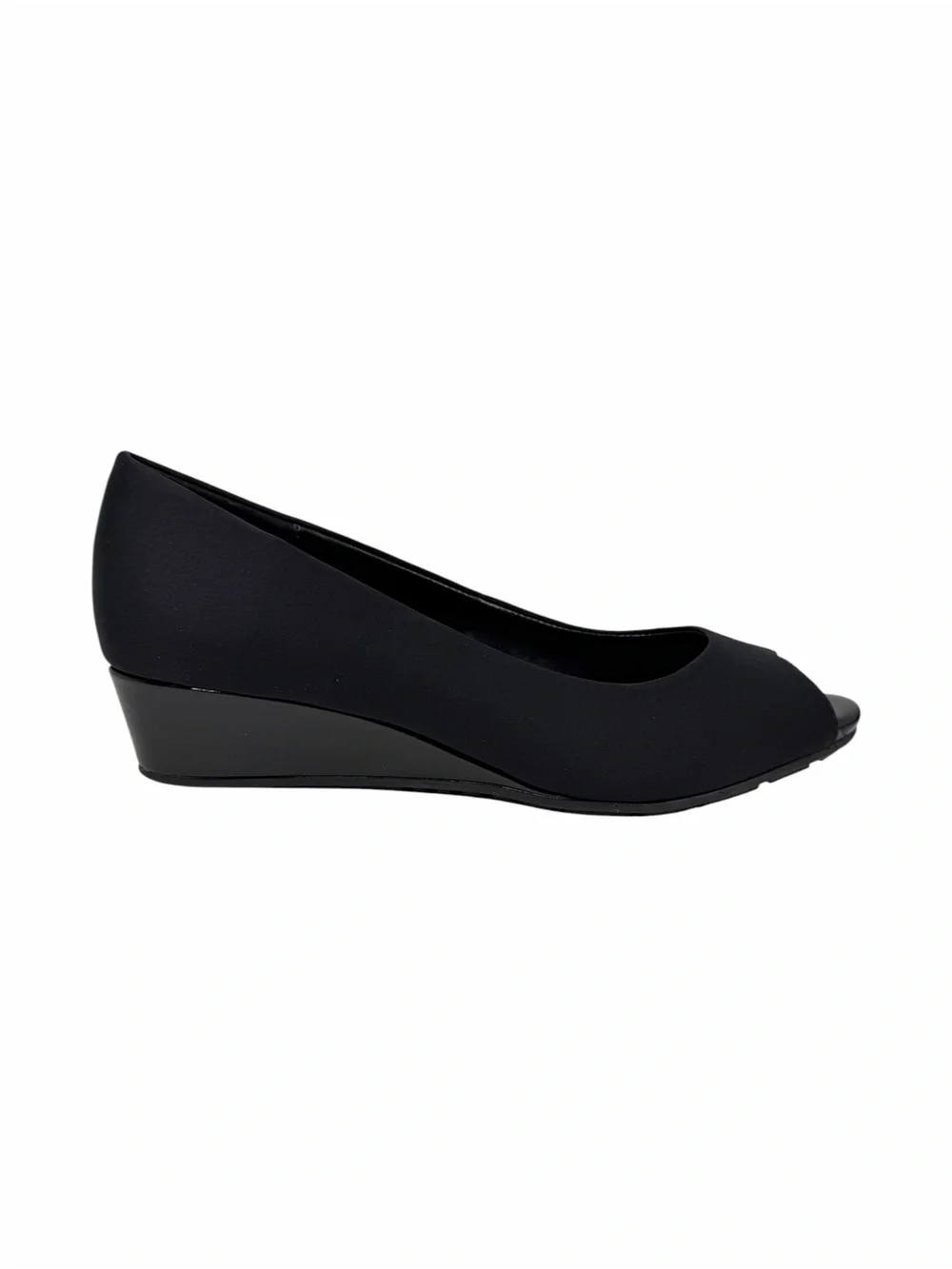 Bandolino Women's Candra Low Wedge Peep Toe Dress Pumps Size 8.5M